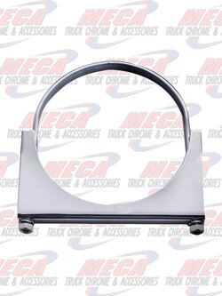 EXHAUST U BOLT STACK CLAMP S/S 6" UNIVERSAL