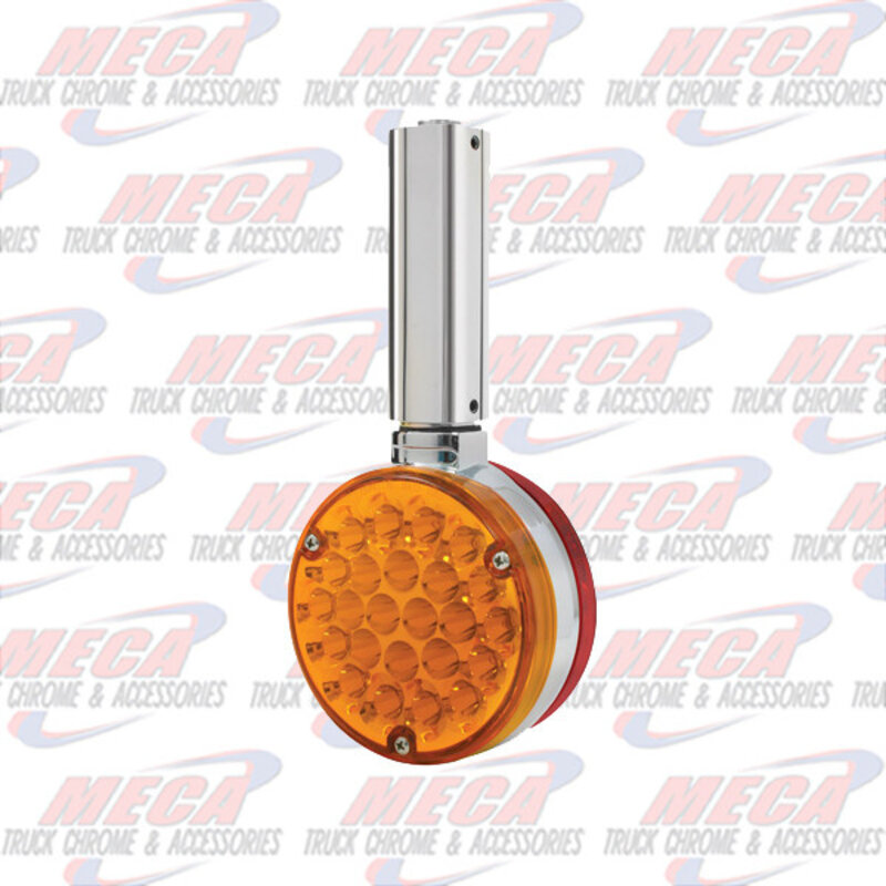 3" L ALUM. W/S.S. EXTENSION S.S. MIRROR ARM CLAMP & HW