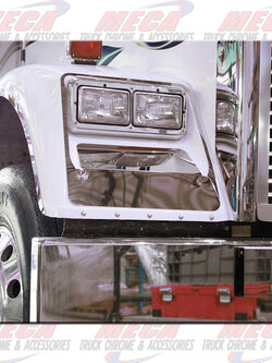 FENDER GUARD FL CLASSIC SURROUNDS HEADLIGHT 93-06