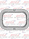 S.S. FLANGE MOUNT RIM FOR RECT SEALED LIGHT