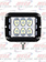 FOG LIGHT 12 LED HIGH POWER WORK LIGHT