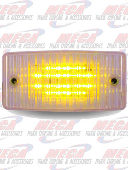FREIGHTLINER O.E.M. VISOR LIGHT W/ 20 LED'S CLEAR