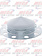 FRONT AXLE COVER 2 PIECE POINTED 8 HOLE METRIC