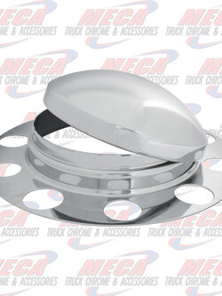 3PCS. S.S. FRONT AXLE COVE FOR STEEL WHEEL