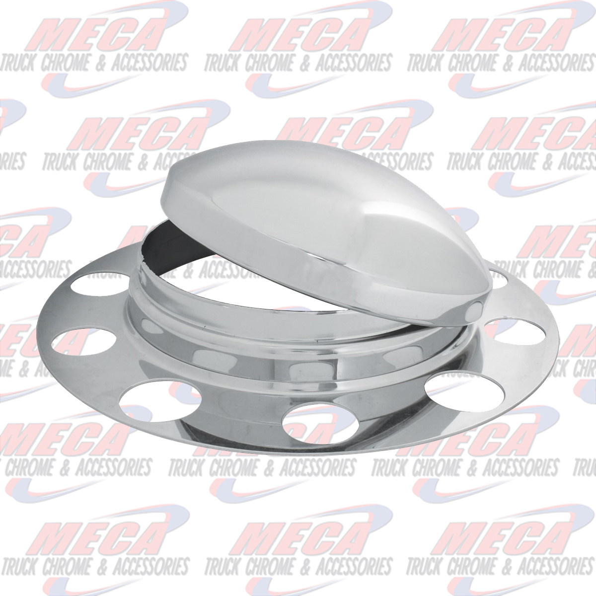 3PCS. S.S. FRONT AXLE COVE FOR STEEL WHEEL