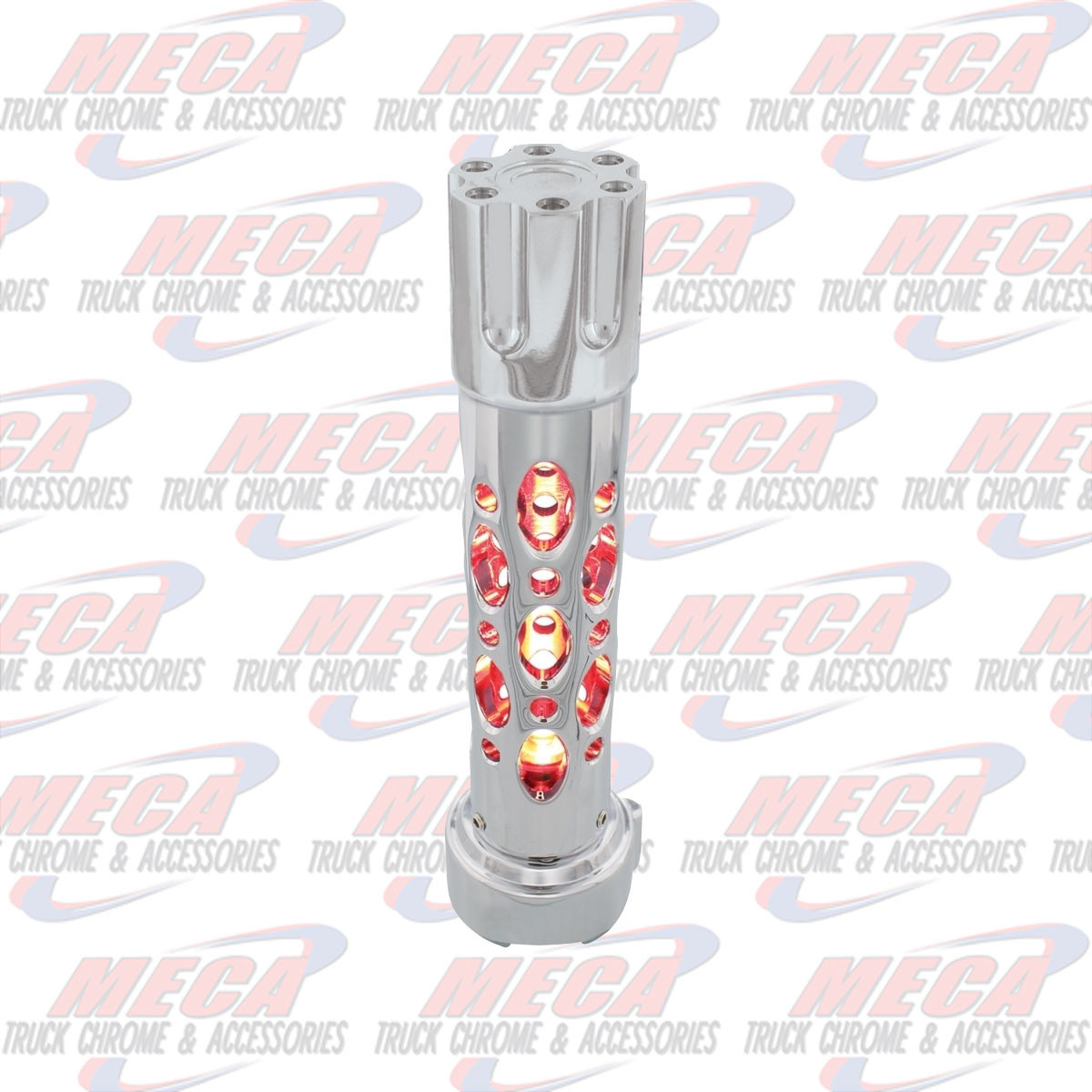 GEARSHIFT KNOB AUSTIN W/ RED LED & GUN BARREL 9/10
