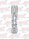 GEARSHIFT KNOB AUSTIN W/ WHT LED & GUN BARREL 9/10