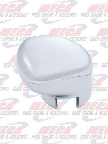 GEARSHIFT KNOB PLASTIC CHROME 13/ 18 SPEED