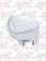 GEARSHIFT KNOB PLASTIC CHROME 13/ 18 SPEED