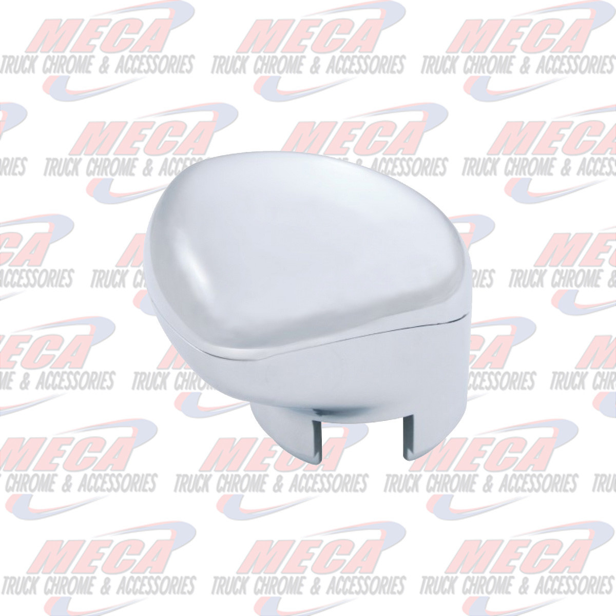 GEARSHIFT KNOB PLASTIC CHROME 13/ 18 SPEED