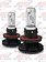 H13 LED HEADLIGHT BULB KIT 44W-3600 LUMENS (PAIR)