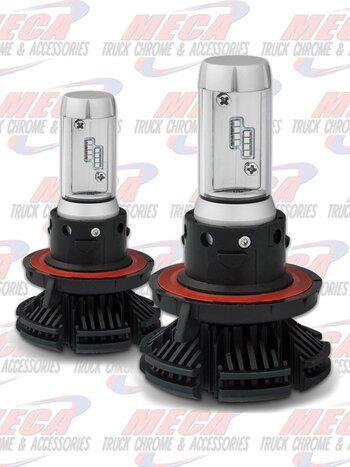 H13 LED HEADLIGHT BULB KIT 44W-3600 LUMENS (PAIR) single