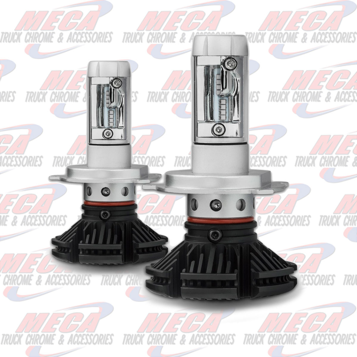 H4 LED HEADLIGHT BULB KIT 44W-3600 LUMENS (PAIR)