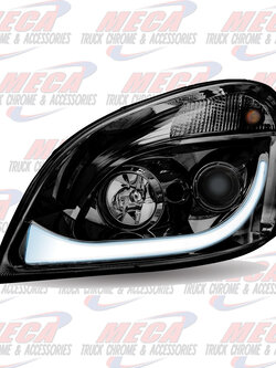 HEADLIGHT ASSEMBLY FL CASCADIA 100% ALL LED DRIVER SIDE BLACK AUDI