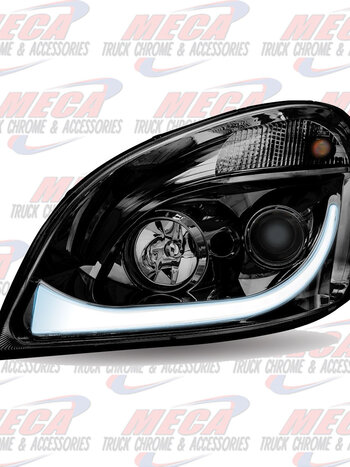 HEADLIGHT ASSEMBLY FL CASCADIA 100% ALL LED DRIVER SIDE BLACK AUDI