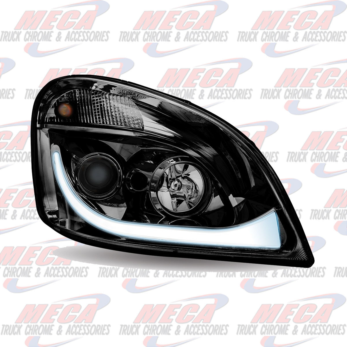 HEADLIGHT ASSEMBLY FL CASCADIA 100% ALL LED PASSENGER SIDE BLACK AUDI