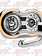 HEADLIGHT PB ASSEMBLY DOUBLE ROUND 5.75'' RETRO DRIVER W/ BRACKETS