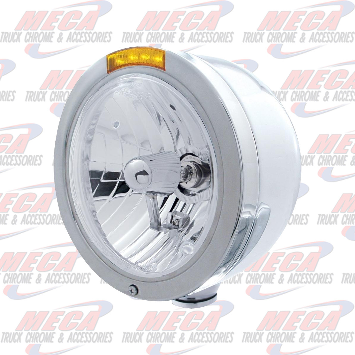 HEADLAMP PB OLD STYLE HALF MOON HOUSING FOR JJ STYLE BRACKET