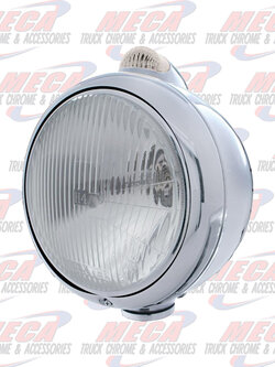 HEADLAMP PB OLD STYLE W/ CLR TURN SIGNAL ON TOP SS  FOR JJ STYLE BRACKET