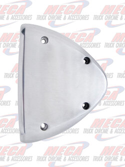 HEADLIGHT TURN SIGNAL END COVER PB AL POLISHED SET