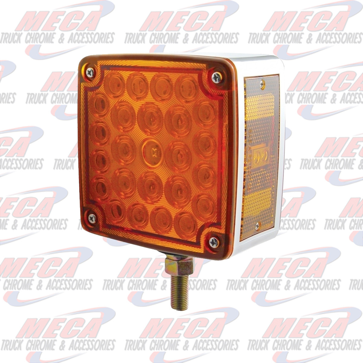 HOOD FENDER LED 1 STUD DRIVER AMBER/RED