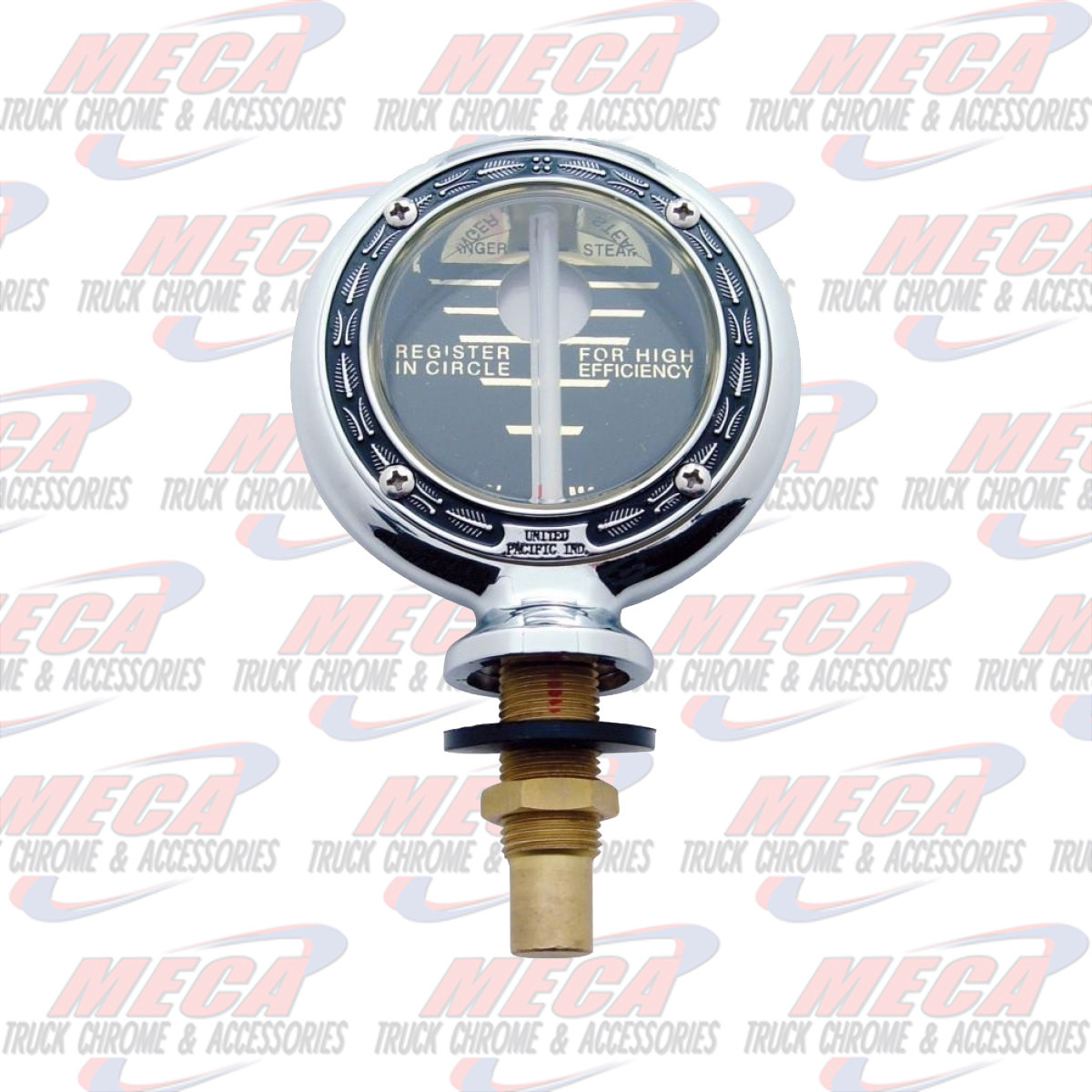 HOOD ORNAMENT MOTOMETER TOP ONLY W/O ALUM BASE