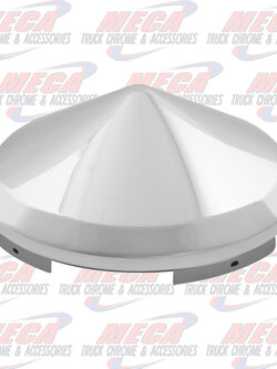 CR. UNIV. FRONT CONE HUB CAP, 1" LIP, 6 NOTCHES