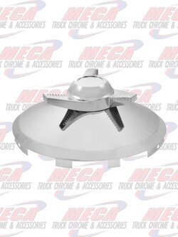 HUBCAP FRONT W/ SPINNER LEFT HAND W/ SHORT LIP