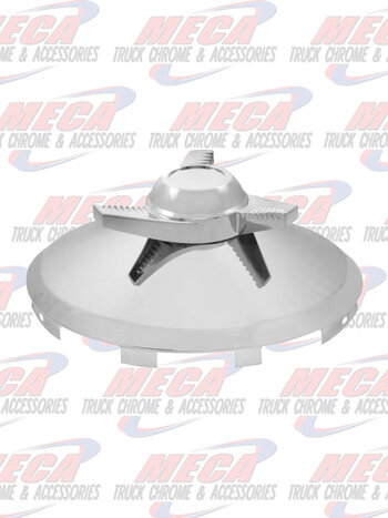 HUBCAP FRONT W/ SPINNER LEFT HAND W/ SHORT LIP