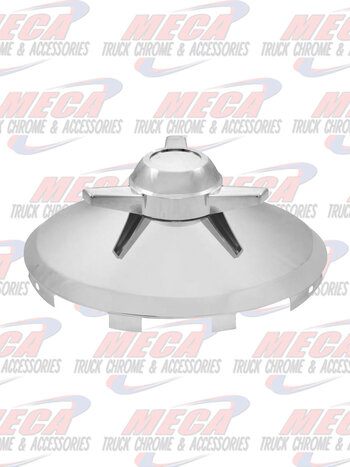 HUBCAP FRONT W/ SPINNER LH OR RH  W/ SHORT LIP