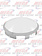 HUBCAP POINT 6NOTCH LONG LIP CHROME