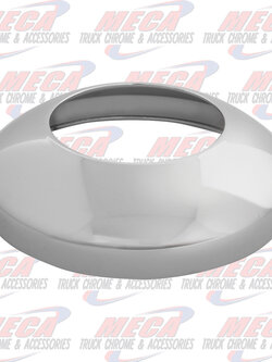 CHROME 8" I.D. REAR HUBDOMETER CAP