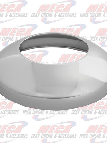 CHROME 8" I.D. REAR HUBDOMETER CAP