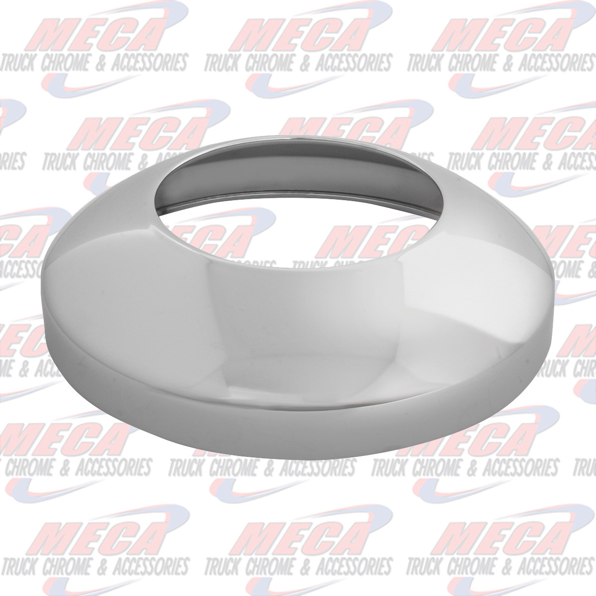 CHROME 8" I.D. REAR HUBDOMETER CAP