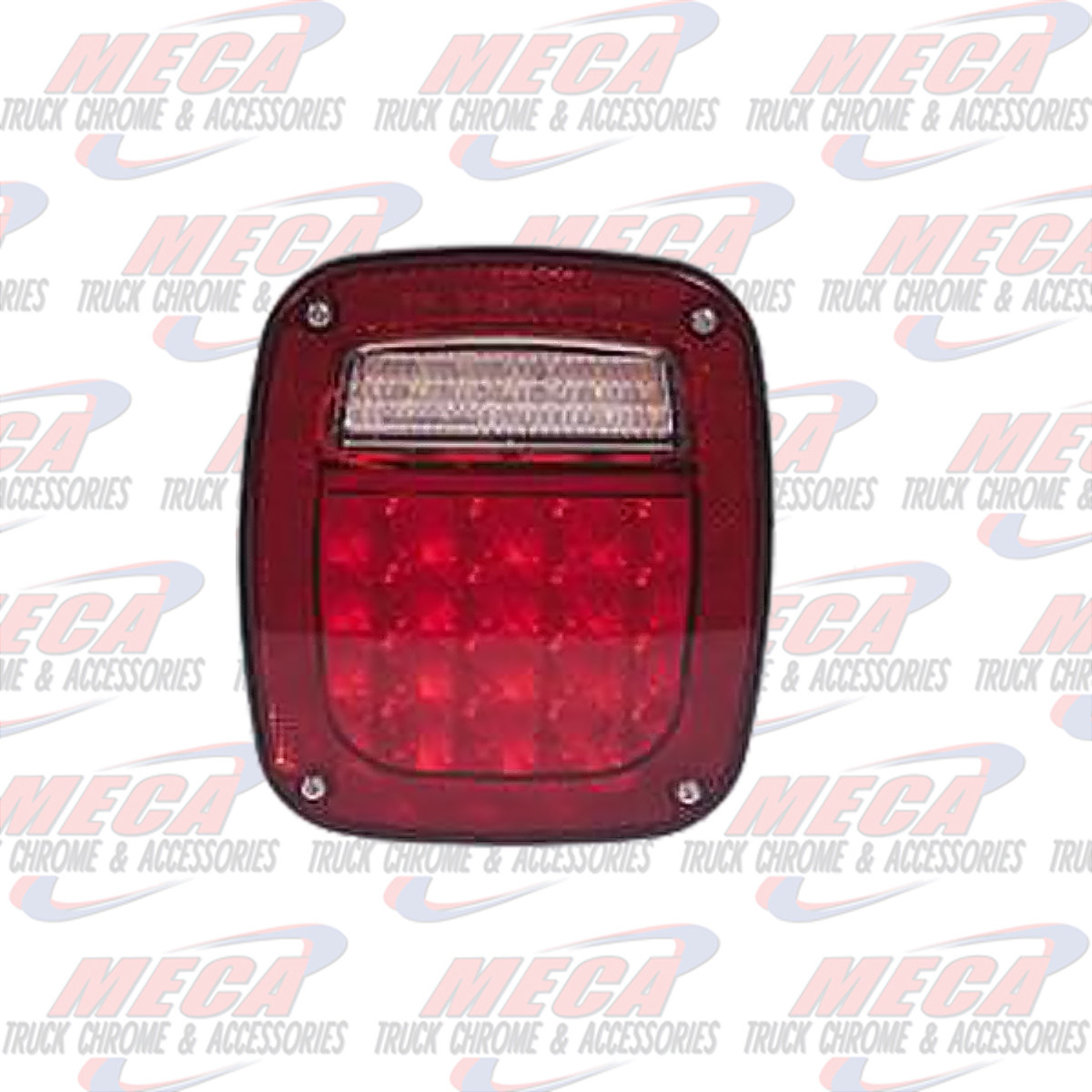 Three Stud LED Box Style Multi Function Light - STT / BU