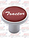 KNOB TRACTOR BRAKE GLOSS RED STICKER