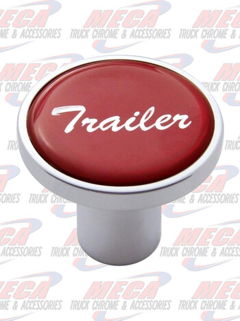 KNOB TRAILER BRAKE GLOSSY RED STICKER HANDLE