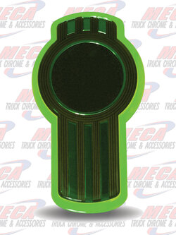 KW FRONT EMBLEM ACCENT W/ GREEN LEDS