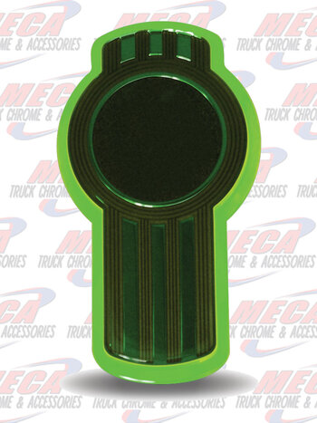 KW FRONT EMBLEM ACCENT W/ GREEN LEDS