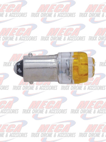 LED 1893 BULB W/ 4 AMBER MICRO LED'S 2PK single