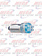 LED 1893 BULB W/ 4 BLUE MICRO LED'S 2PK single