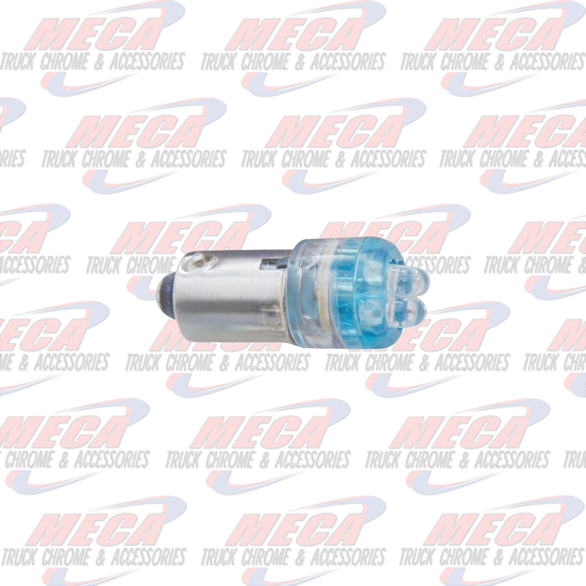 LED 1893 BULB W/ 4 BLUE MICRO LED'S 2PK single
