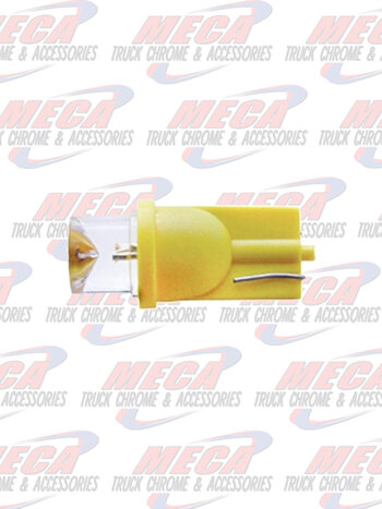 LED 194 BULB AMBER WEDGE BASE