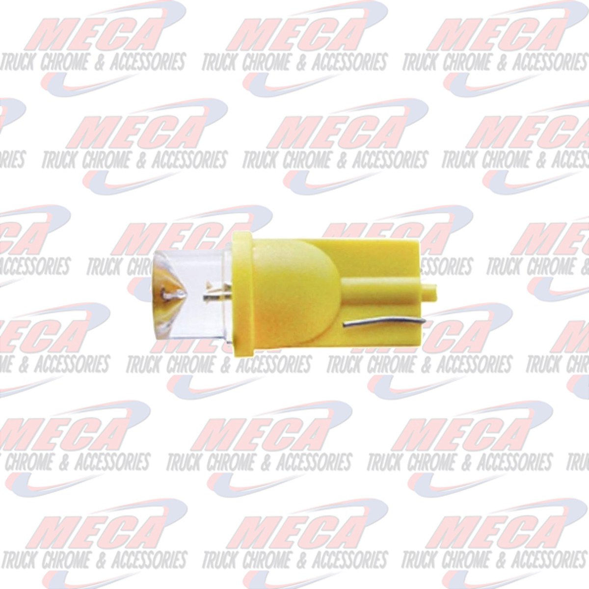 LED 194 BULB AMBER WEDGE BASE