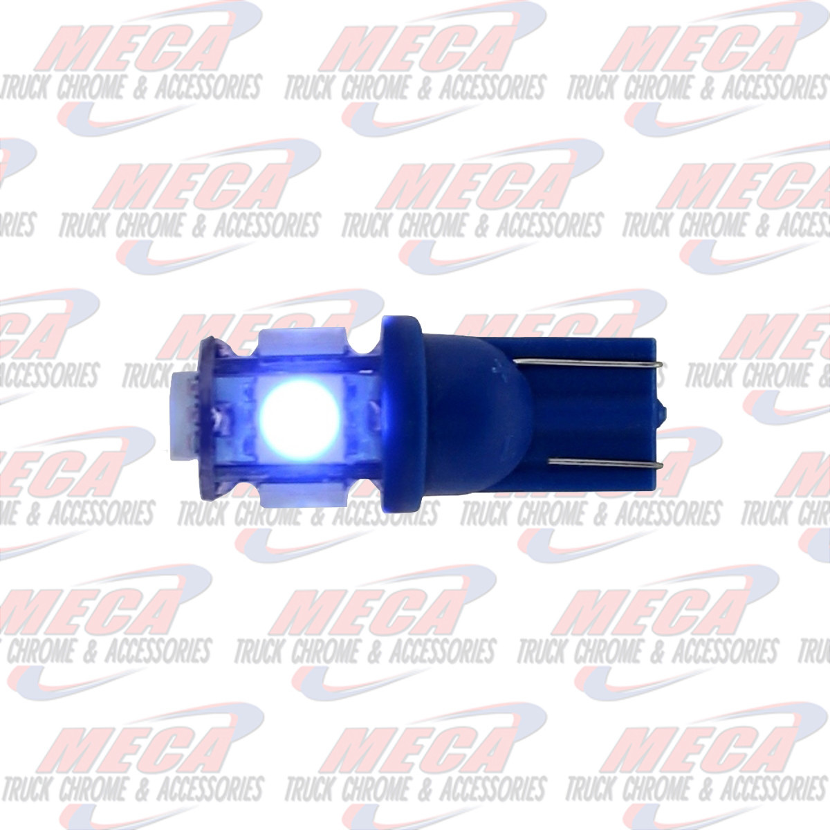 LED 194 BULB BLUE 5 LED 360 DEGREE single