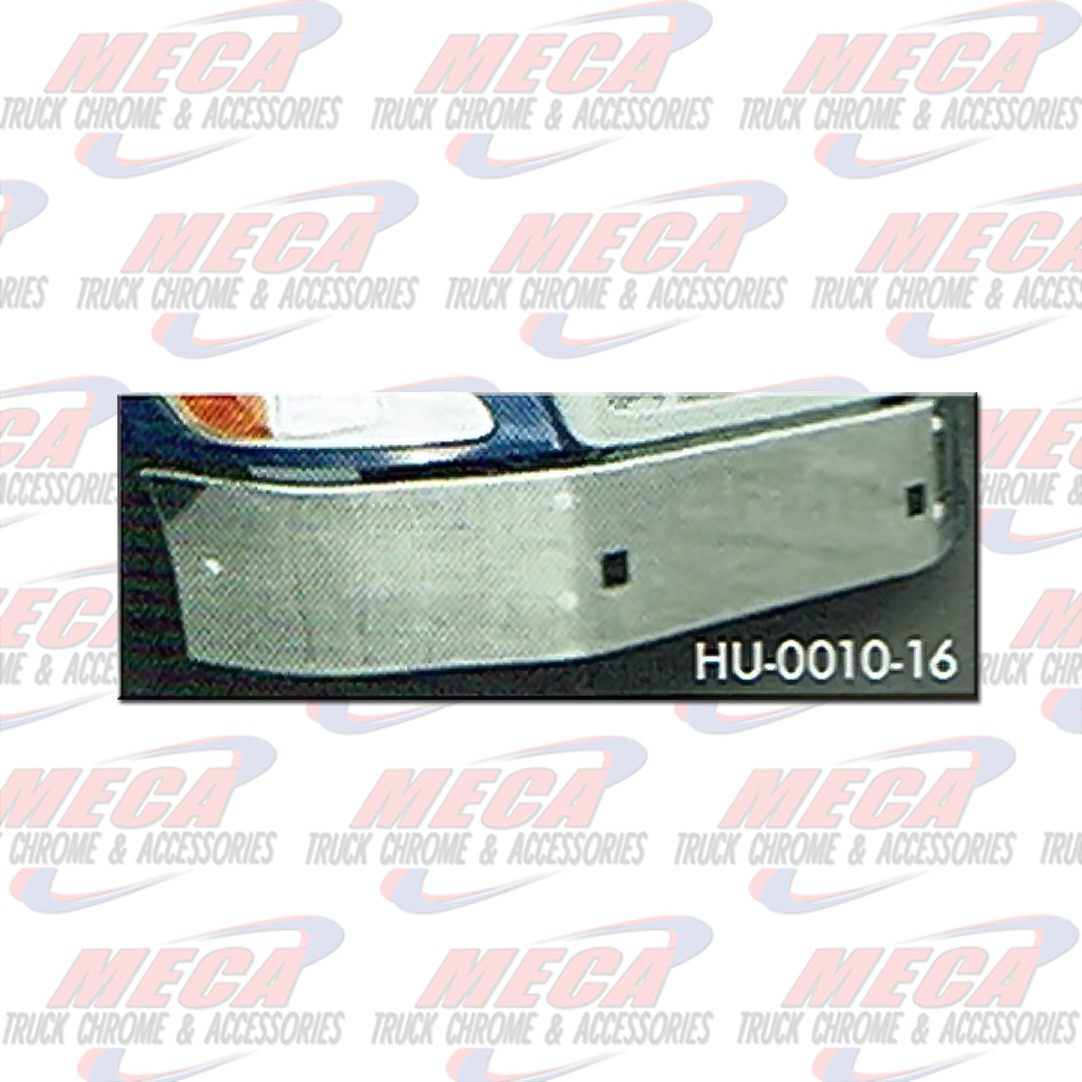 VALLEY CHROME BUMPER PB 386 18'' S/S 2006-2011 W/ TOW