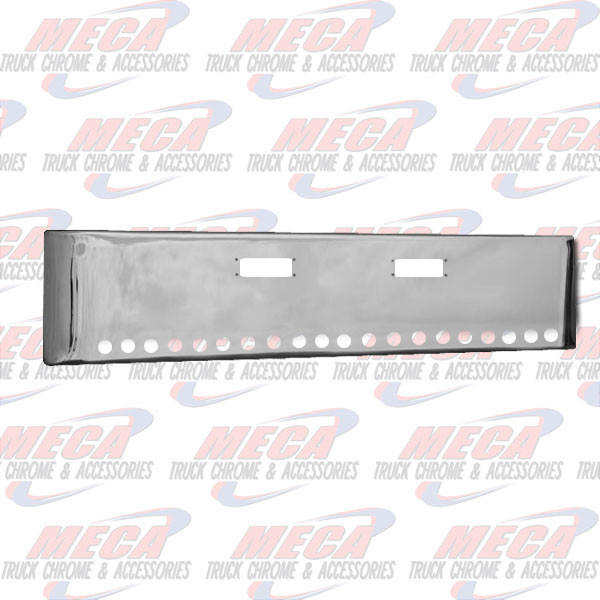 VALLEY CHROME BUMPER PB 359 18'' W/ TOW HLS & 20 - 2'' LT HLS