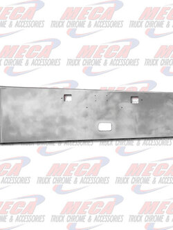 VALLEY CHROME BUMPER PB 365, 367, 388, 389, 567 & KW W990  20'' BOXED W/ TOW, STEP & TAG HOLES