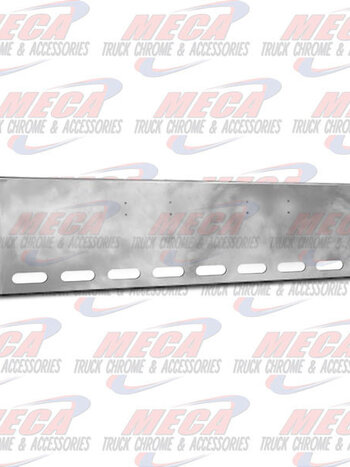 VALLEY CHROME BUMPER PB 359 18'' BOXED W/ 9 OVAL LIGHT HOLES