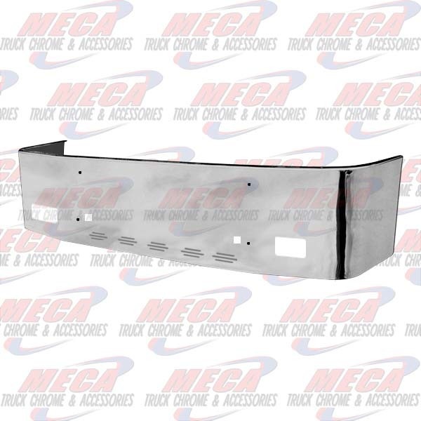 VALLEY CHROME BUMPER PB 386 20'' SS 06-12 TOW & FOG & 5 BB LTS
